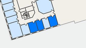 
							Planritning för Regus Odinsgatan 13, 3 privata rum, 31 m²