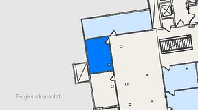 
							Planritning för Mindpark Järntorget, 1 privata rum, 20 m²