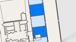 Planritning för Epicenter, 2 privata rum, 54 m²