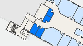 
							Planritning för Växthuset Stensjögatan, 4 privata rum, 30 m²