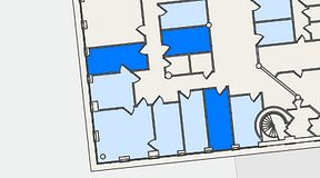 
							Planritning för Mindpark Carlsgatan 12A, 3 privata rum, 41 m²