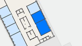 
							Planritning för Convendum Vegagatan 14, 2 privata rum, 29 m²