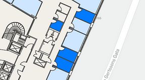 
							Planritning för Spaces Göteborg Gamlestan, 4 privata rum, 35 m²