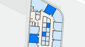 
							Planritning för Mindpark Hyllie Eden, 4 privata rum, 53 m²