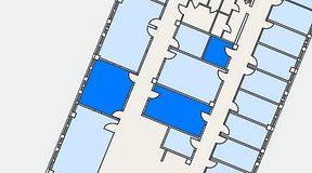 
							Planritning för Växthuset Jägershillgatan, 3 privata rum, 44 m²