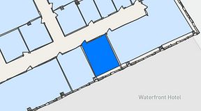 
							Planritning för United Spaces Waterfront Klarabergsviadukten, 1 privata rum, 22 m²
