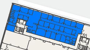 
							Planritning för Spaces Umami Park Sundbyberg, 1 privata rum, 650 m²