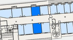 
							Planritning för Convendum Kungsgatan 9, 2 privata rum, 24 m²