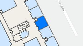 Planritning för The Works Västra Järnvägsgatan, 1 privata rum, 17 m²
