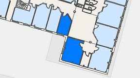 
							Planritning för Quick Office Danderyd, 2 privata rum, 30 m²