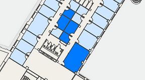 
							Planritning för Convendum Sundbyberg, 5 privata rum, 81 m²