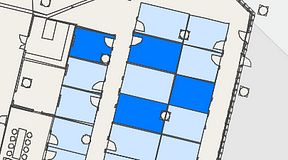 
							Planritning för Convendum Fleminggatan 18, 4 privata rum, 54 m²