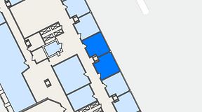 
							Planritning för The Works Västra Järnvägsgatan, 2 privata rum, 40 m²
