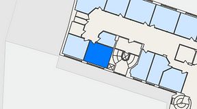 Planritning för Växthuset Skomakaregatan, 1 privata rum, 16 m²