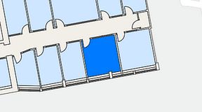 Planritning för Arkipelagen Järnvågen, 1 privata rum, 15 m²