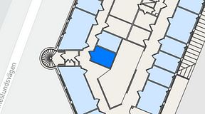 
							Planritning för FASTOFFICE Johanneslundsvägen 12, 1 privata rum, 8 m²