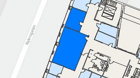 
							Planritning för Regus Östermalmstorg, 2 privata rum, 78 m²