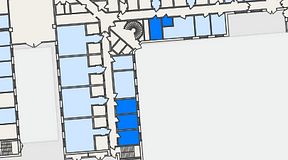 Planritning för Embassy House Lund, 3 privata rum, 30 m²