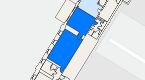 
							Planritning för iOffice Sjöbefälsskolan, 2 privata rum, 88 m²