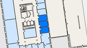 
							Planritning för Spaces Nordenskiöldsgatan, 3 privata rum, 27 m²