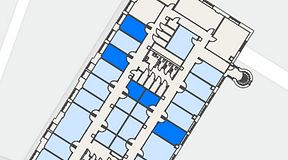 
							Planritning för Convendum Sundbyberg, 5 privata rum, 63 m²
