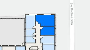 
							Planritning för Convendum Stampgatan 14, 2 privata rum, 28 m²