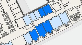 
							Planritning för 7A Posthuset, Vasagatan 28, 5 privata rum, 85 m²