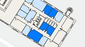
							Planritning för Convendum Sundbyberg, 5 privata rum, 92 m²