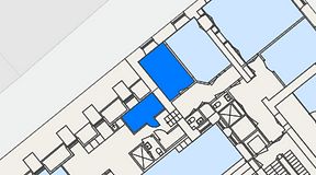 
							Planritning för Spaces Gamla Stan, 2 privata rum, 20 m²