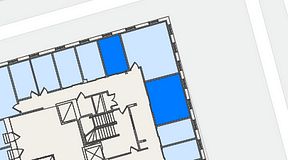 
							Planritning för Regus Östra Hamngatan, 2 privata rum, 30 m²