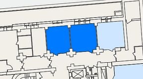
							Planritning för Elements, 2 privata rum, 60 m²