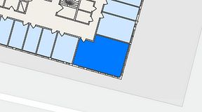 
							Planritning för FirstOffice Kungsängsvägen 27, 1 privata rum, 42 m²