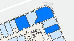 
							Planritning för Genetor Elverket, 3 privata rum, 72 m²