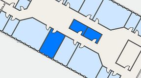 
							Planritning för Växthuset Stensjögatan, 3 privata rum, 36 m²