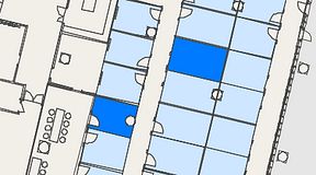 
							Planritning för Convendum Fleminggatan 18, 2 privata rum, 27 m²