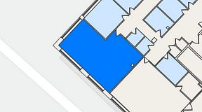 
							Planritning för United Spaces Lindholmen, 1 privata rum, 75 m²