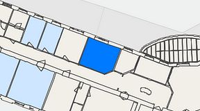 
							Planritning för United Spaces Torsgatan 26, 1 privata rum, 21 m²