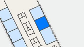 Planritning för Convendum Vegagatan 14, 1 privata rum, 12 m²