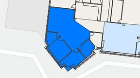 
							Planritning för Landskapet Nacka, 1 privata rum, 150 m²