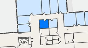 
							Planritning för FirstOffice Säveån, 1 privata rum, 10 m²