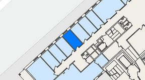 Planritning för FASTOFFICE S:t Olofsgatan, 1 privata rum, 9 m²