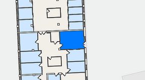 
							Planritning för Quick Office Malmö C, 1 privata rum, 21 m²