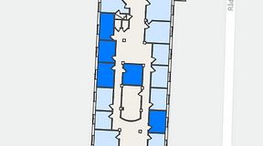 
							Planritning för Regus Triangeln Station, 5 privata rum, 58 m²