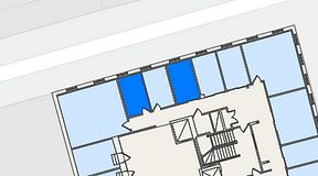 
							Planritning för Regus Östra Hamngatan, 2 privata rum, 20 m²