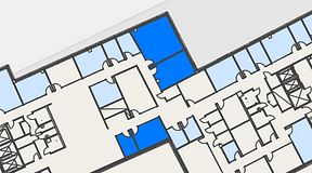 
							Planritning för Spaces Hyllie Vista, 4 privata rum, 86 m²