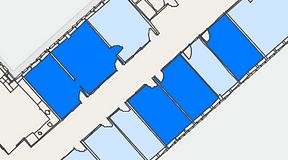 
							Planritning för Regus Svetsarvägen 15, 4 privata rum, 101 m²