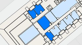 
							Planritning för Spaces Gamla Stan, 4 privata rum, 51 m²