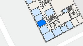 
							Planritning för iOffice Sveavägen, 1 privata rum, 20 m²