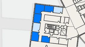 Planritning för United Spaces Elektrogatan 10, 5 privata rum, 105 m²