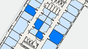
							Planritning för Convendum Sundbyberg, 4 privata rum, 60 m²